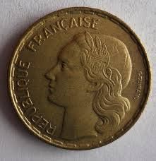 Alle Münzen: 50 Franc Frankreich 1953 – Gebraucht aus Kriens von TSCH1 1