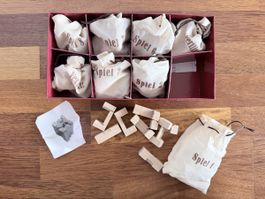 Jeu de casse-tête en bois "Profi", 8 jeux, neuf