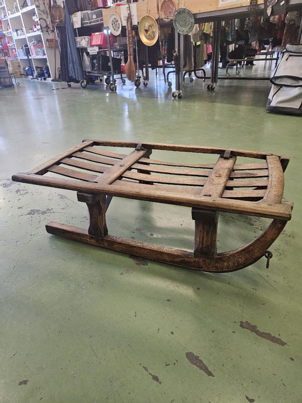 Slitta: Vintage Holzschlitten  – Usato da Pratteln venduto da Cartonsducoeur_bl 2