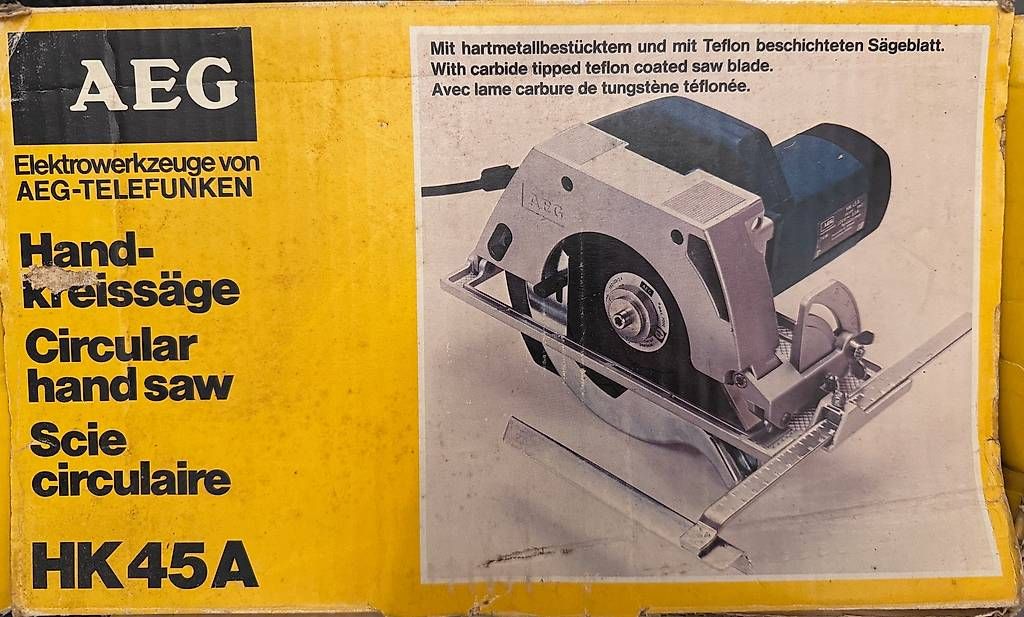 Tutte le macchine: AEG Handkreissäge – Nuovo (secondo la descrizione) da Winterthur venduto da UGRO