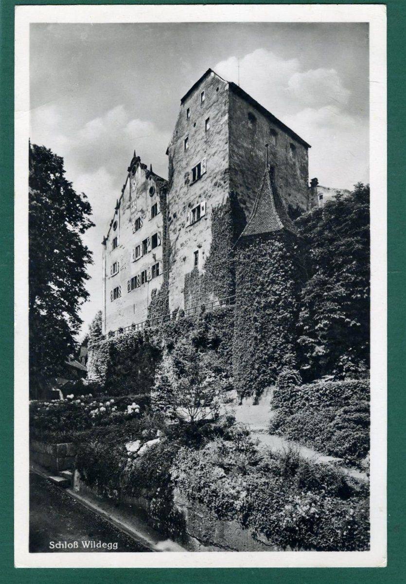 Cartoline postali: Schloss Wildegg, ungelaufen, ca. 1930 – Usato da Sargans venduto da Hausi1951 2