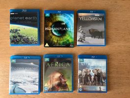 BLU RAY LOT DE 6 DOCUMENTAIRES BBC