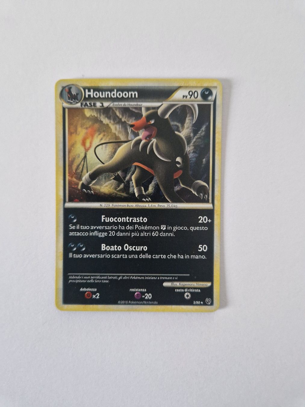 Pokémon Carte collezionabili: Houndoom Holo - Undaunted - ITA  – Usato da Romont FR venduto da raj_sjv9 2