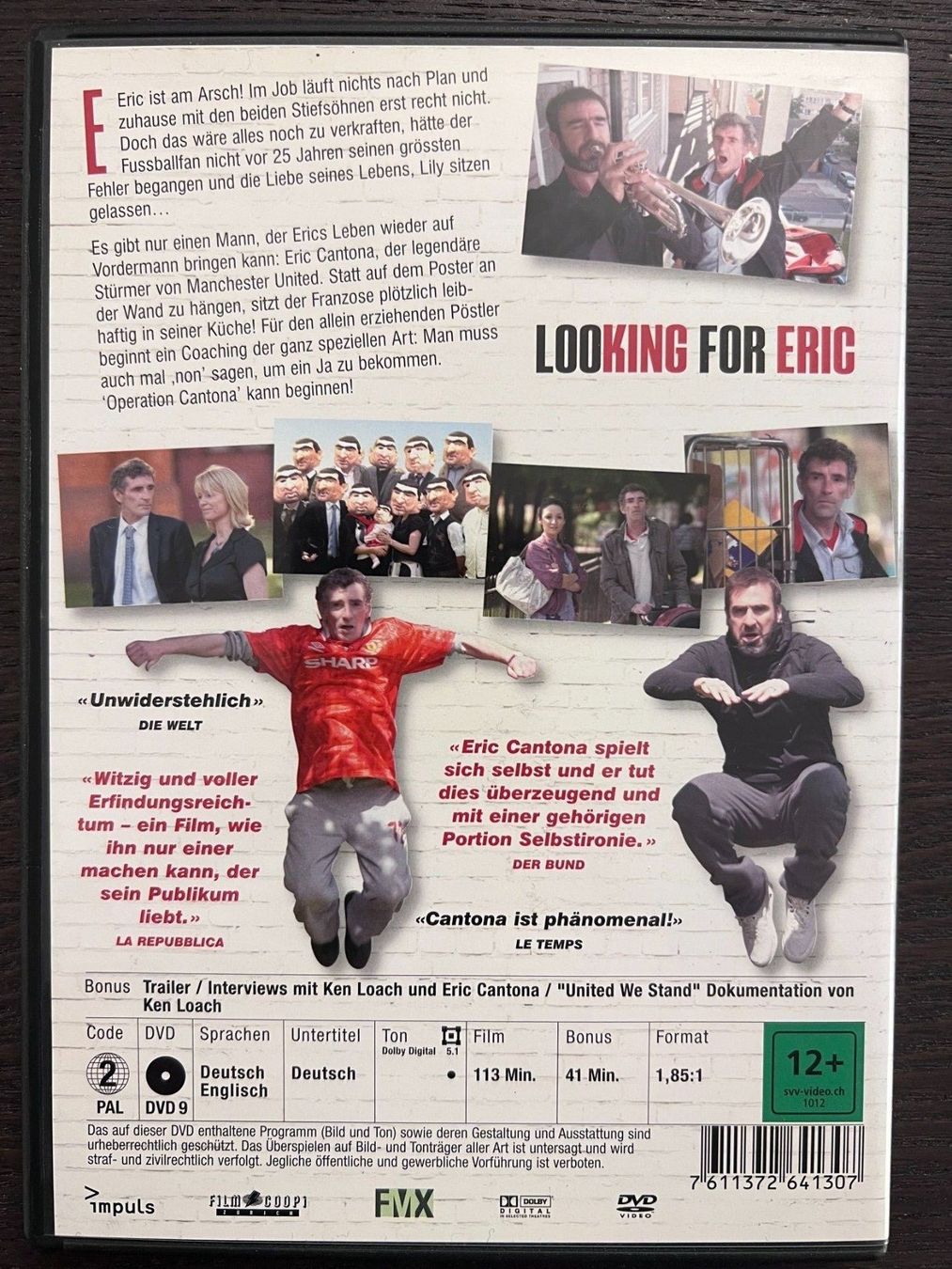 Tous les DVDs: Looking for Eric – D'occasion à Zürich par FilmFreunde 1