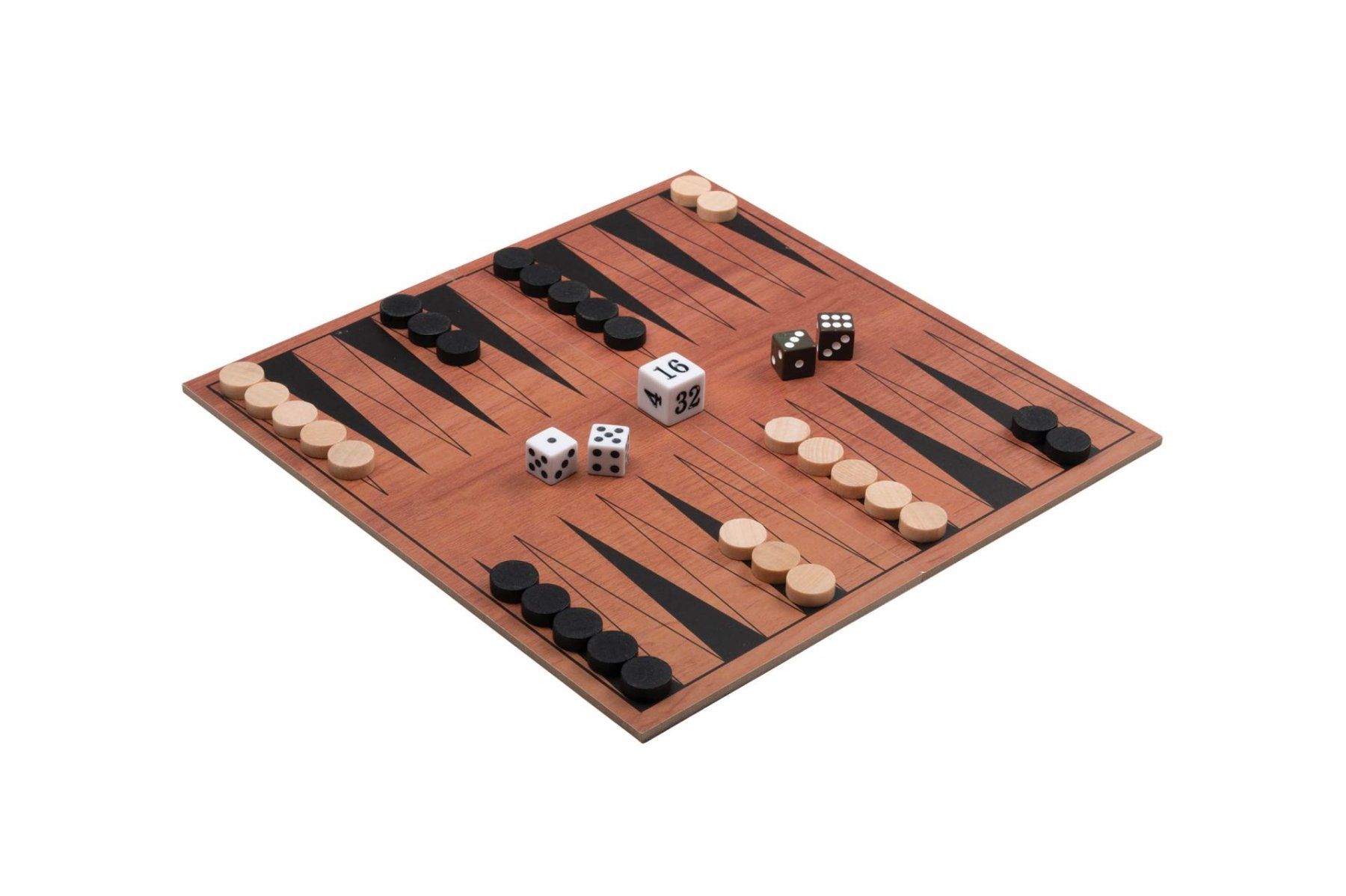 Giochi: Backgammon pliable en bois ( NEUF ) – Nuovo e nell'imballaggio originale da Meyrin venduto da ChiaraMania 1