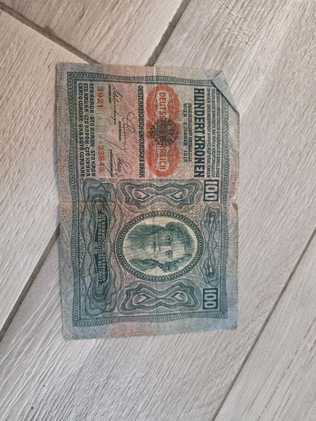 Banconote: Banknote 100 Kronen Österreich  – Usato da Dorf venduto da Echo_Elements 2