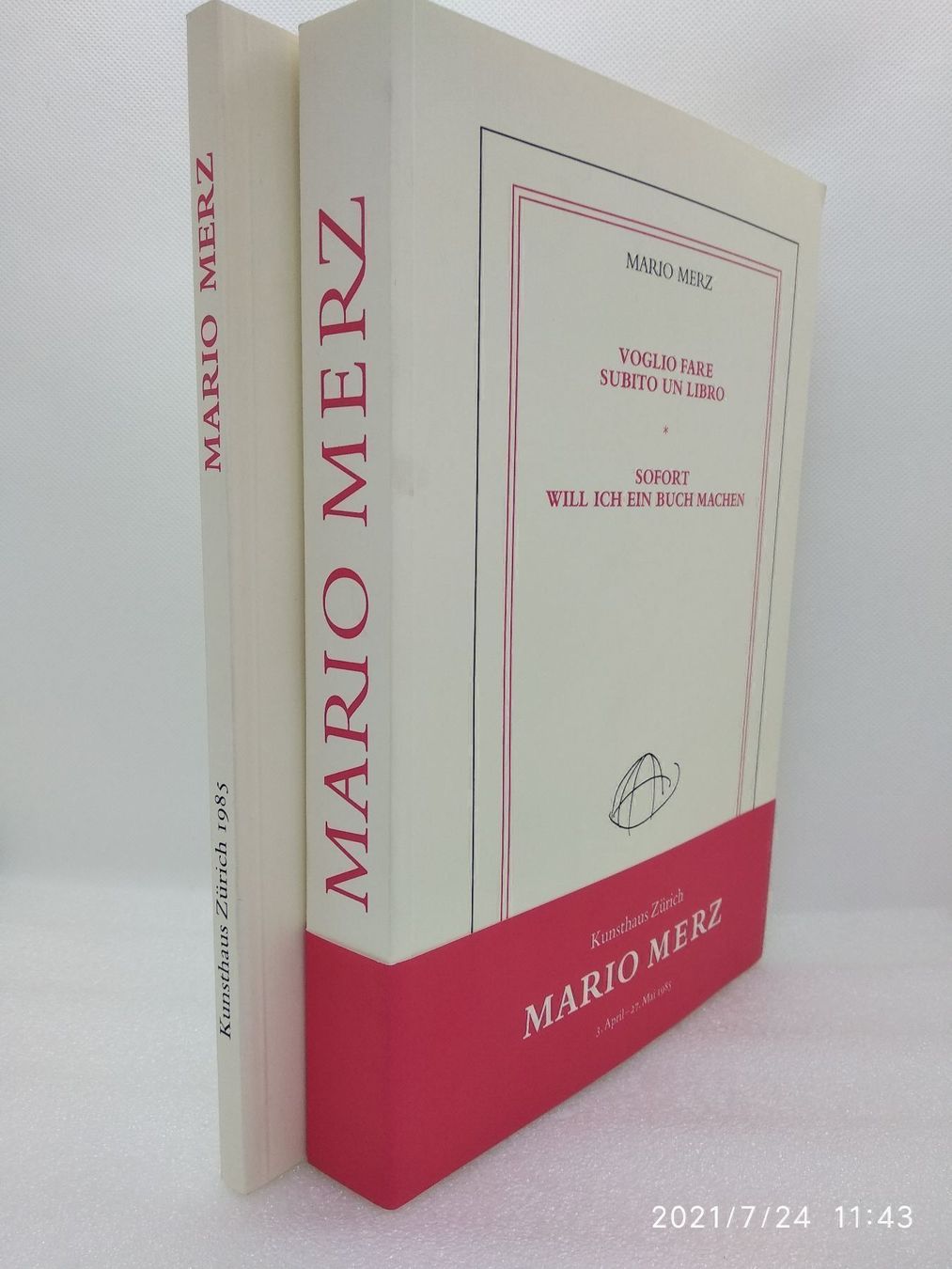 Bücher: MARIO MERZ – Gebraucht aus Goldach von Gaip