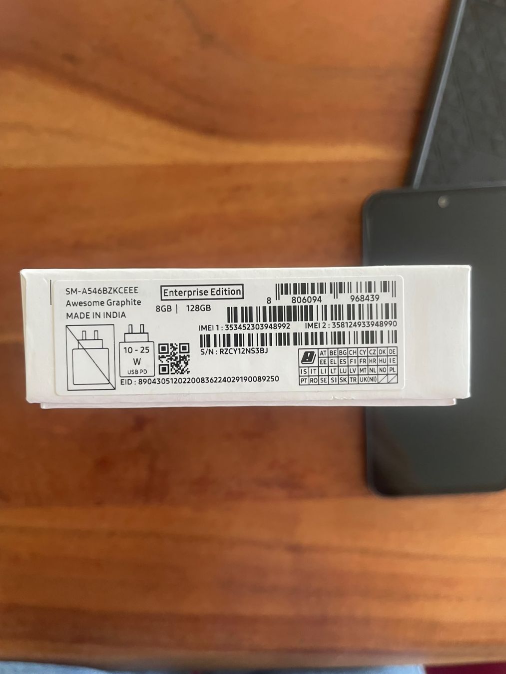 Samsung Telefoni cellulari / Smartphones: New Galaxy A54  5G  Enterprise Edition Awesome Graphite 8GB – Nuovo (secondo la descrizione) da Boll venduto da roy_2fdh 3