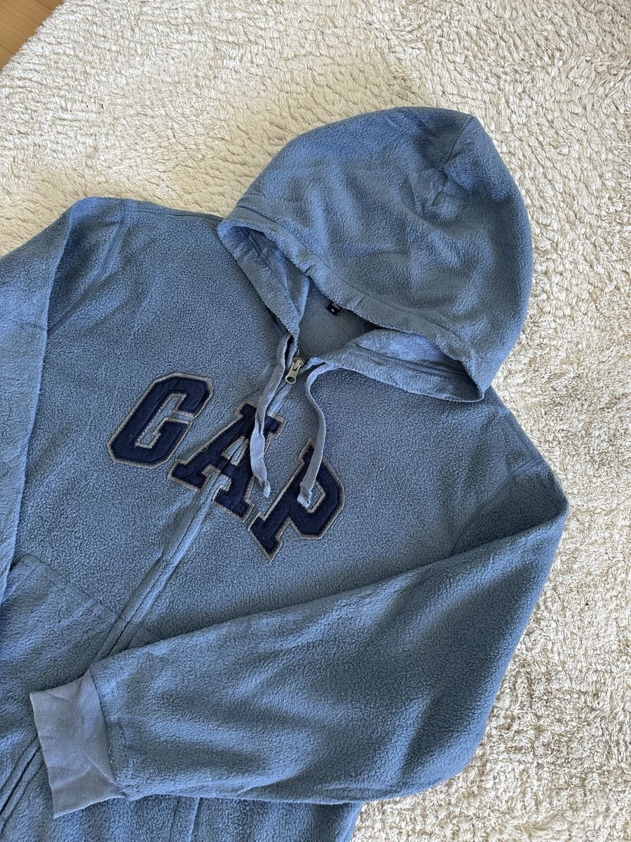 Gap Giacche: Pull Gap polaire à capuche bleu - Taille XL – Usato da Neuchâtel venduto da aliceguins