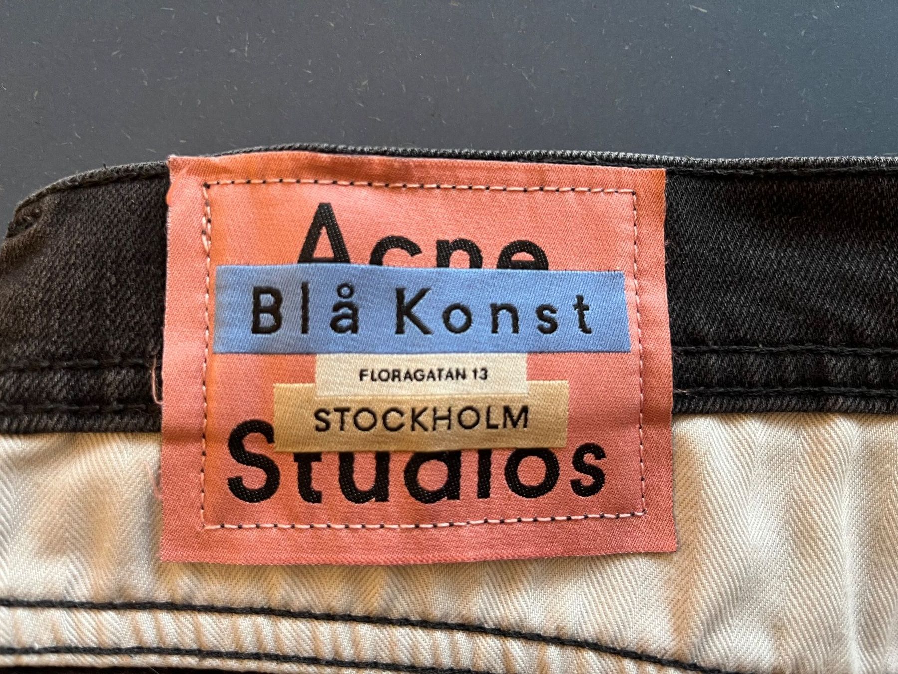 Acne Studios Jeans: Acne Studios Slim Fit Jeans - 30 – Usato da Kriens venduto da eagleye3 4