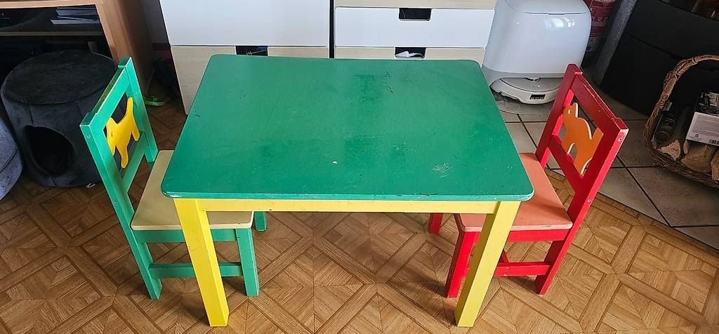 Tische: Kinder Basteltisch – Gebraucht aus Engwilen von Flower12 1