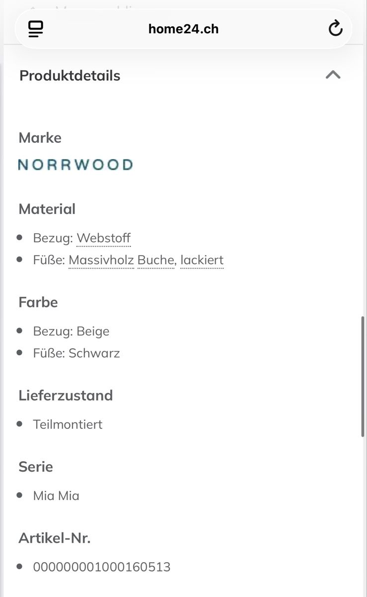 Divani: Ecksofa beige | Schlafsofa | Longchair – Usato da Zürich venduto da Semokay 2
