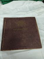 Grammophon Schellackplatten Album Vintage gebraucht