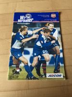Servette FC Hertha Berlin Vintage Matchprogramm Uefa-Cup