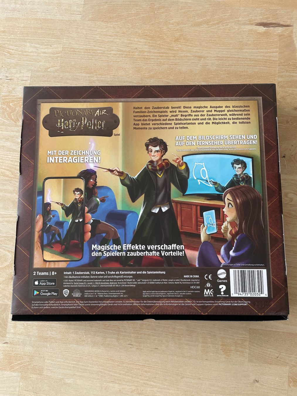 Mattel Giochi: Pictionary Air Harry Potter – Usato da Sursee venduto da Schriftgestalter 1