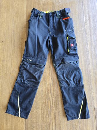 Engelbert Strauss Arbeitshose Kids schwarz Gr. 146/152 neu