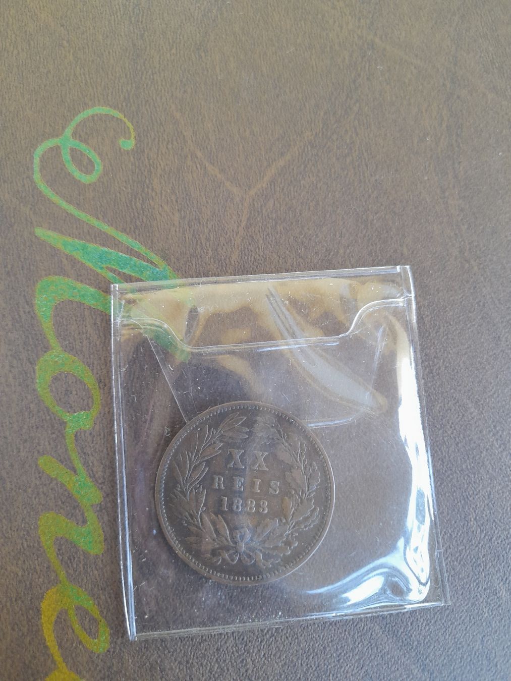 Alle Münzen: 20 Reis 1883 Portugal  – Gebraucht aus Basel von Basel_20 9