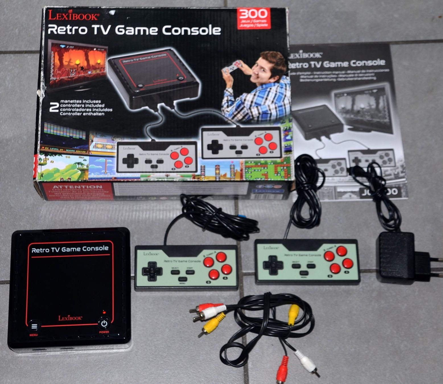 Konsolen: Lexibook Retro TV Game Console 300 Games – Gebraucht aus Collonges von arashee 2