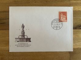 Schweiz FDC 1966  Baudenkmäler / Monuments historiques