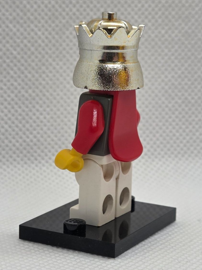 Lego Kit di costruzioni: LEGO Castle cas205 Chess King, Red Plastic Cape – Usato da Basadingen venduto da NekoBricks 5