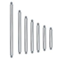 Edelstahl Zungenpiercing Stab hantel Piercing Schmuck