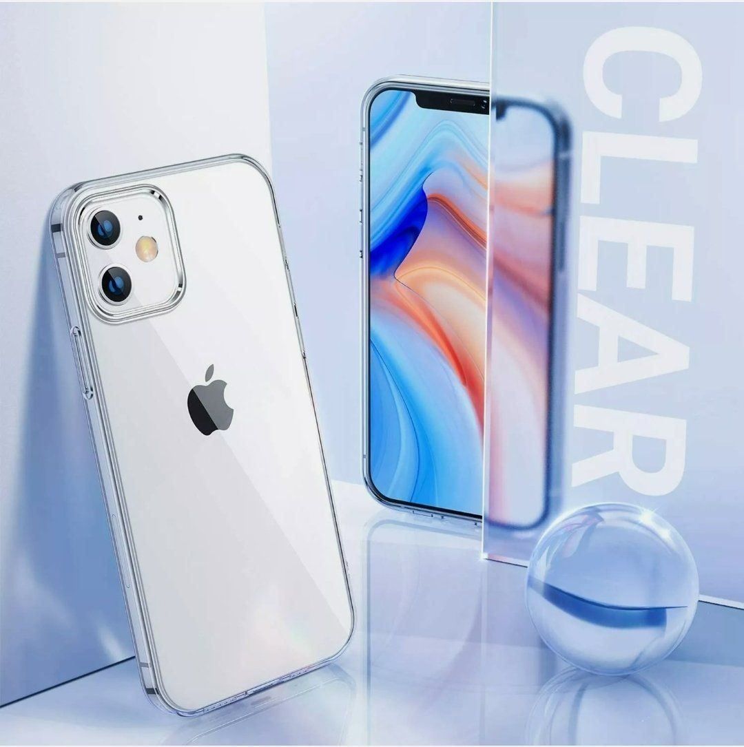 Cover & Protezioni schermo: iPhone 12 Max Weiche Transparent Hülle – Nuovo e nell'imballaggio originale da Mels venduto da LocalShop