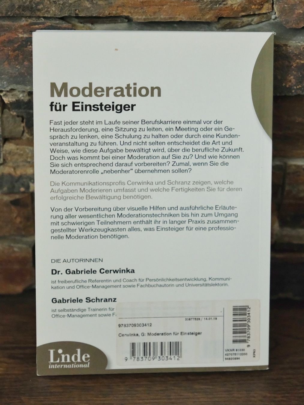 Libri: Buch Moderation für Einsteiger - Linde – Usato da Winkel venduto da man_2qfr 1