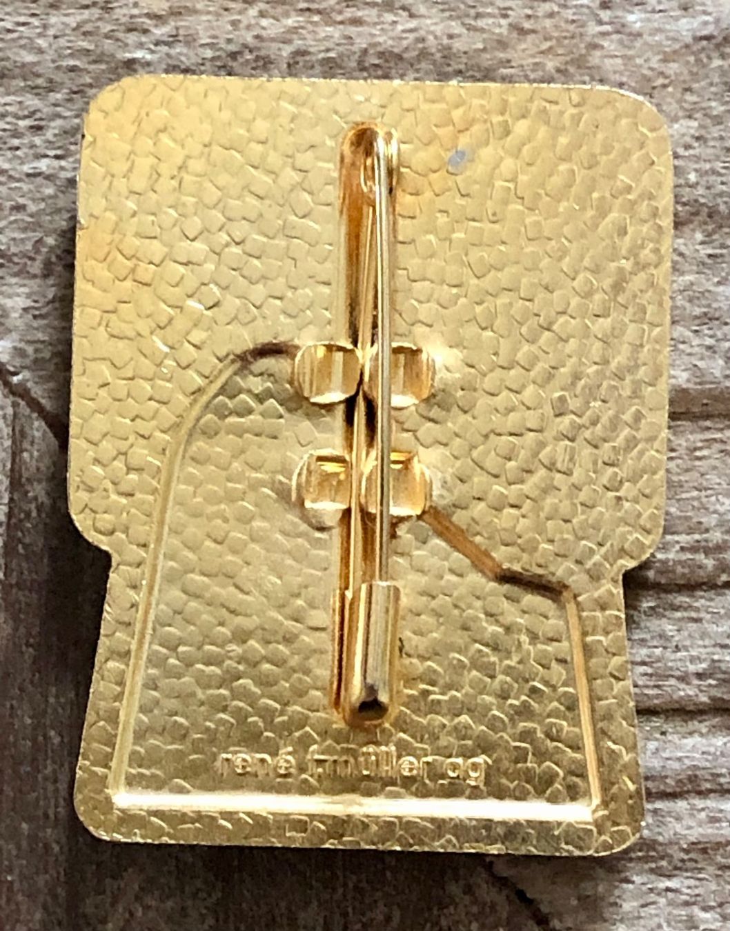 Medaglie: Basler Fasnachts-Blaggedde Gold 1990 – Usato da Liestal venduto da flubarog 1