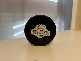 SWISS Ice Hockey Games Official Game Puck 2024 Eishockey