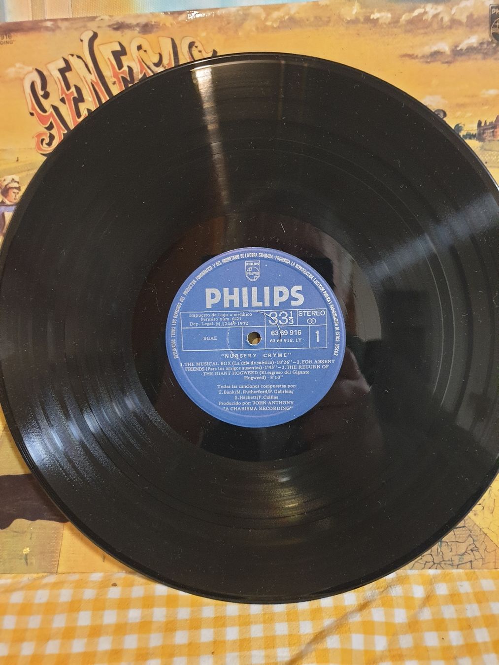 Dischi in vinile: Genesis - Nursery Cryme - Vinyl LP – Usato da Olten venduto da Marsmobil 4