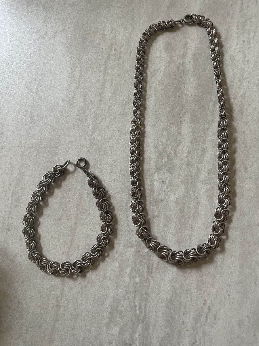 Ketten: Antikes Schmuckset 800 Silber – Gebraucht aus Flawil von Naphtali