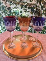 6 verres cristal 