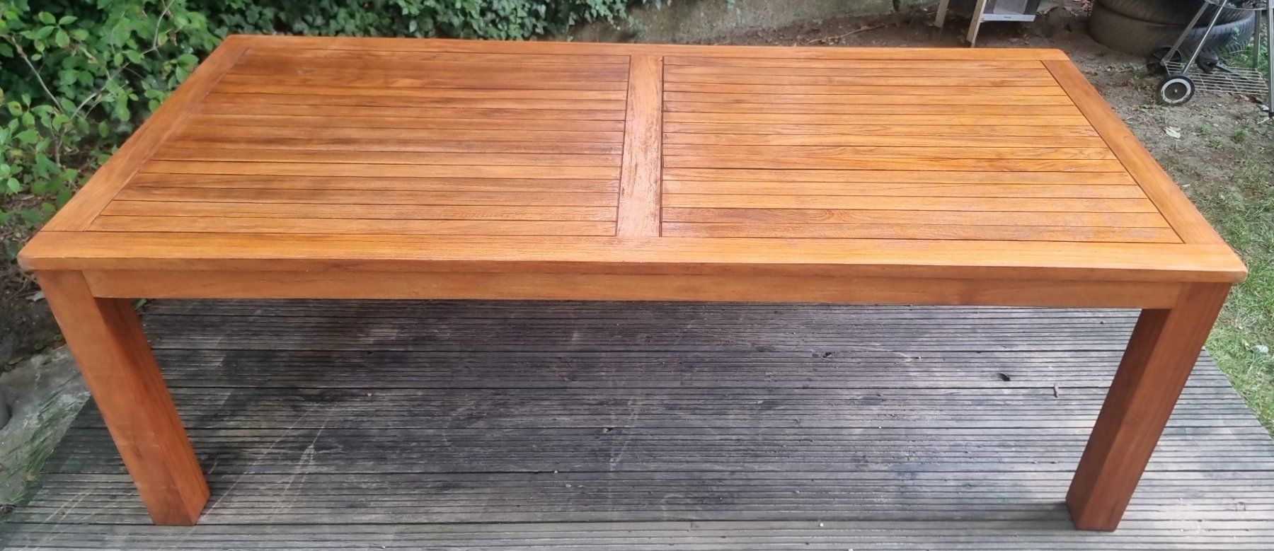 Tische: Gartentisch Garden Life Teakholz – Gebraucht aus Kreuzlingen von Vitali_93 3