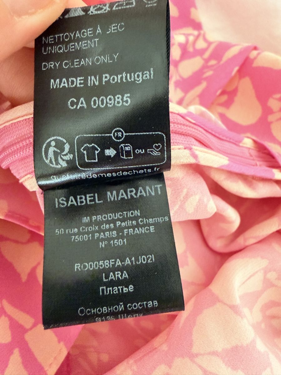 Isabel Marant Vestiti: Robe en soie Isabel Marant taille 36 – Usato da Lausanne venduto da Meganelausanne 5