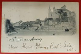 Gruss aus Aarburg 1898