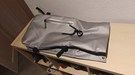 RAINS Rolltop Rucksack Large 28L Grey