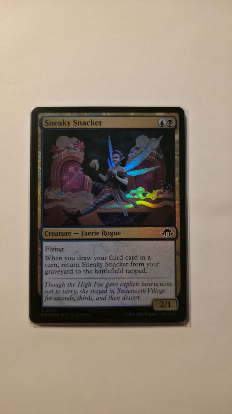 Magic The Gathering Carte collezionabili: MTG MH3 - Sneaky Snacker 0205 - foil - M – Nuovo (secondo la descrizione) da La Tour-de-Peilz venduto da val_h8g8