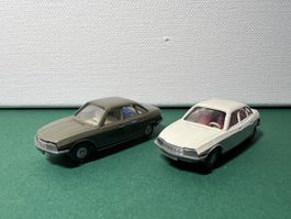 2 x Wiking Ro 80 mit eingesetztem Lenkrad in 1/87