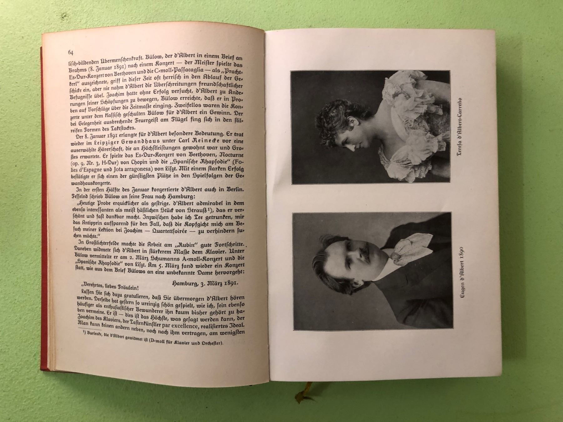 Libri: Wilhelm Raupp:  Eugen d'Albert – Usato da Zürich venduto da allp 5