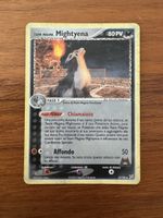 Carta Pokémon Team Magma Mightyena Rara! Ottime Cond.