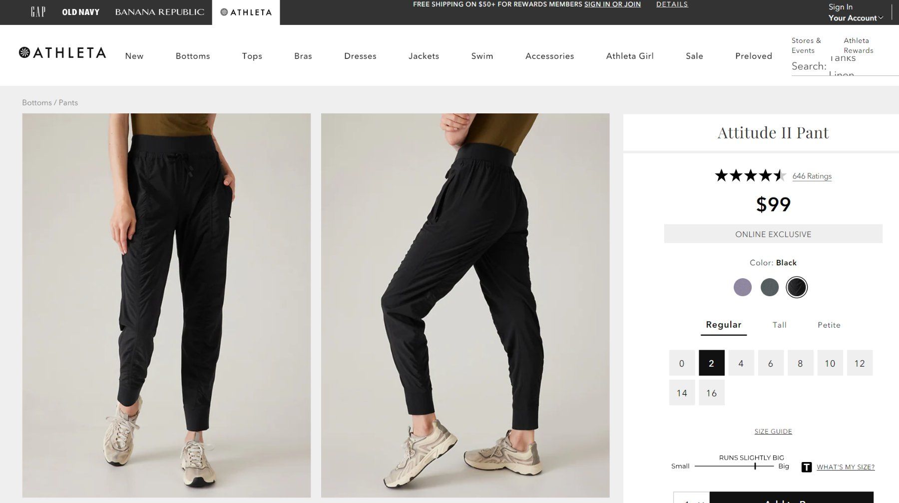 Gap Pantaloni: Athleta Attitude Pants US2 – Nuovo (secondo la descrizione) da Adliswil venduto da fashionholic 5