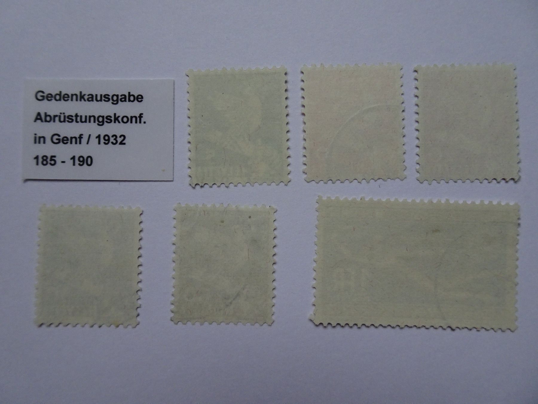 Alle Briefmarken: 1932 – Gebraucht aus Aadorf von Chnorli-Furz 1