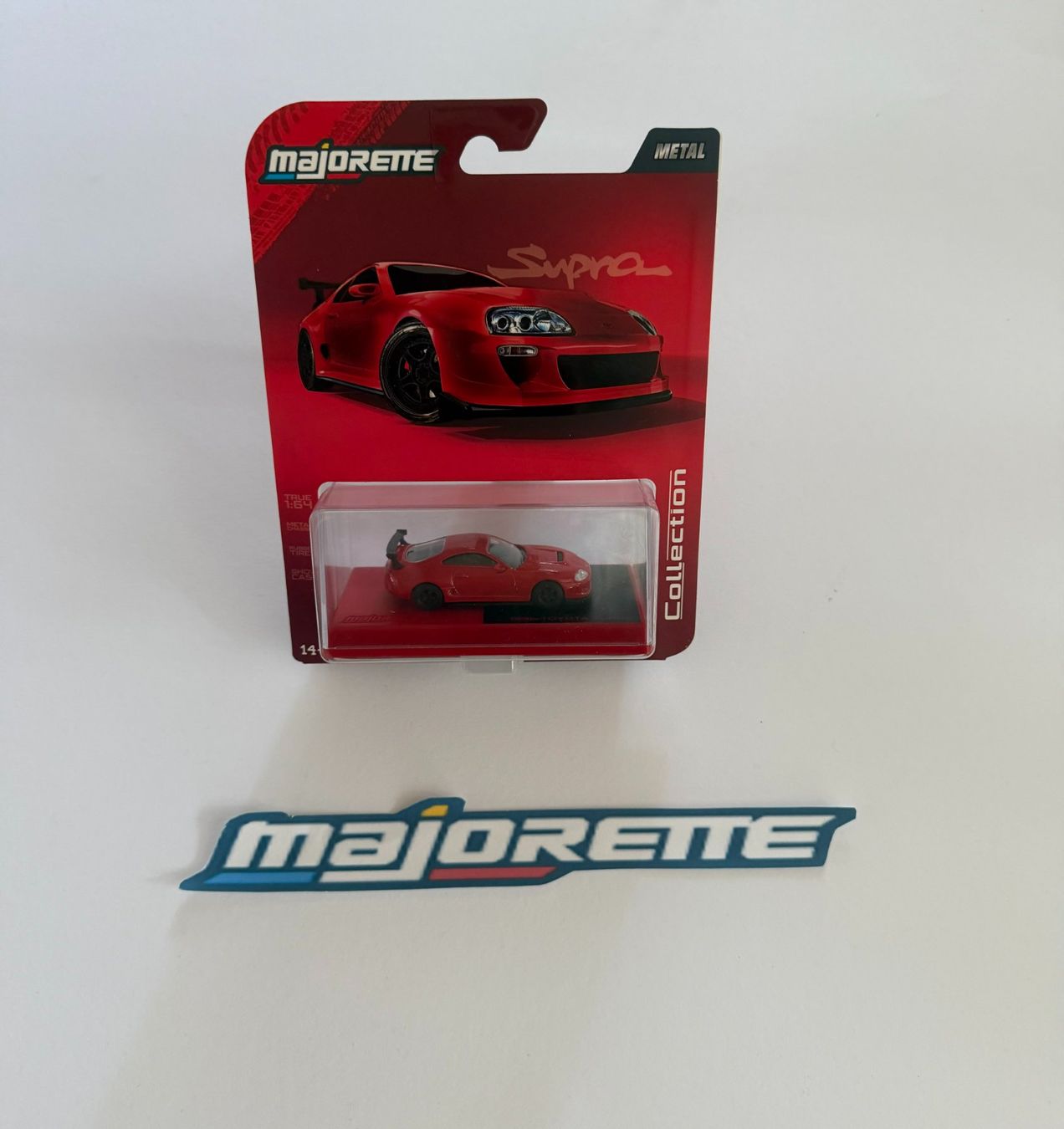 Majorette Modellautos: majorette Collection 1995 Toyota Supra rot – Neu und originalverpackt aus Luzern von qui_25zt