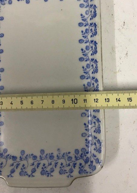 Piatti di portata: Schale eckig vom VSK USC Blümchen Motiv – Usato da Zürich venduto da gigimai67 3