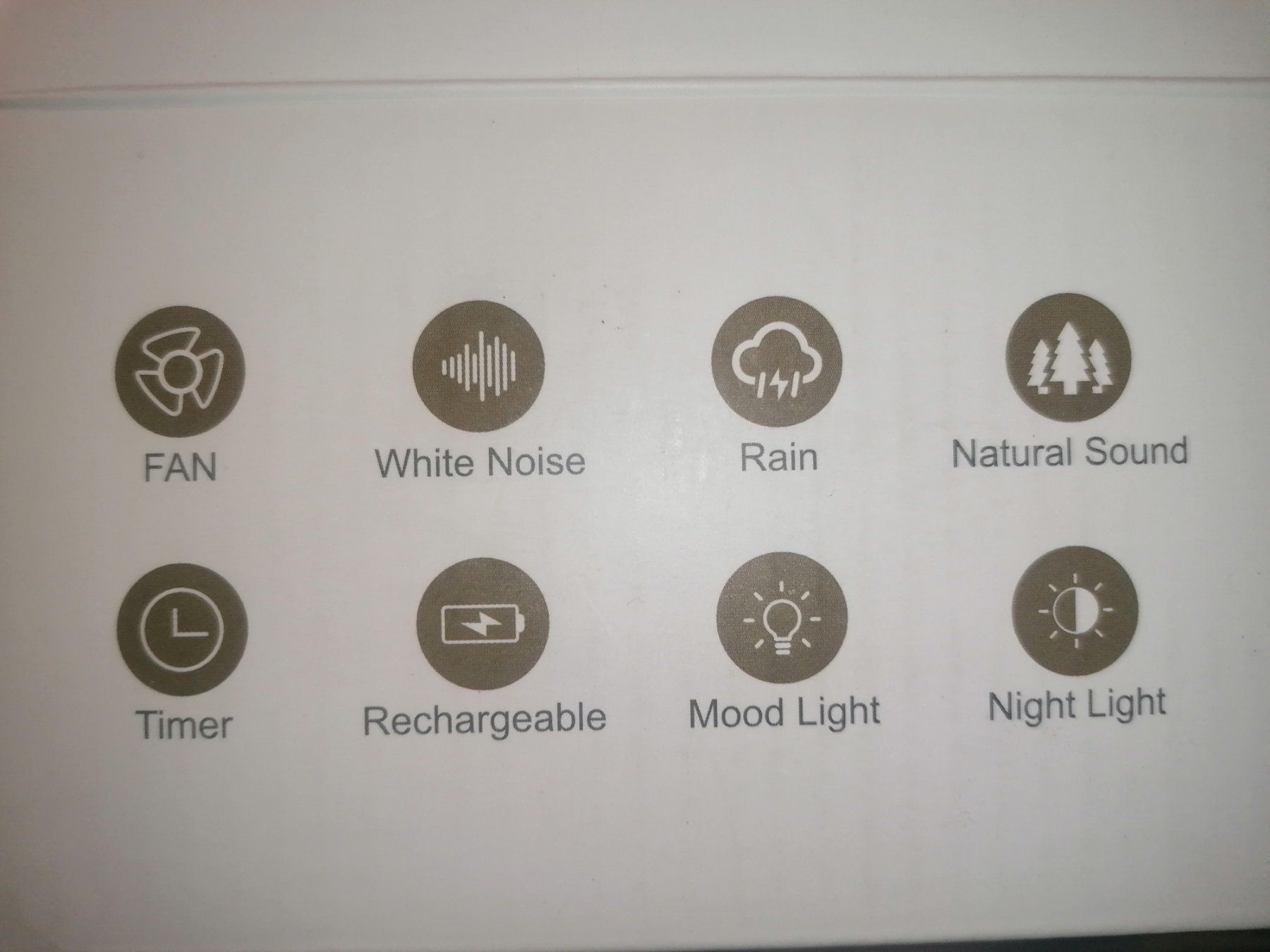 Carillon: Elektronische Einschlafhilfe "White Noise Sound Machine" – Nuovo (secondo la descrizione) da Uster venduto da Aschenbroedel12 5