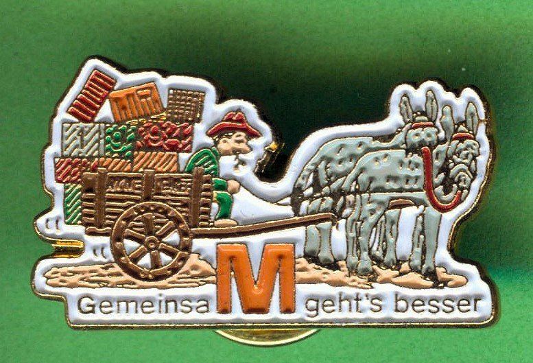 Placchette & Badge: MIGROS  GemeinsaM geht's besser – Usato da Winterthur venduto da Sammleroase