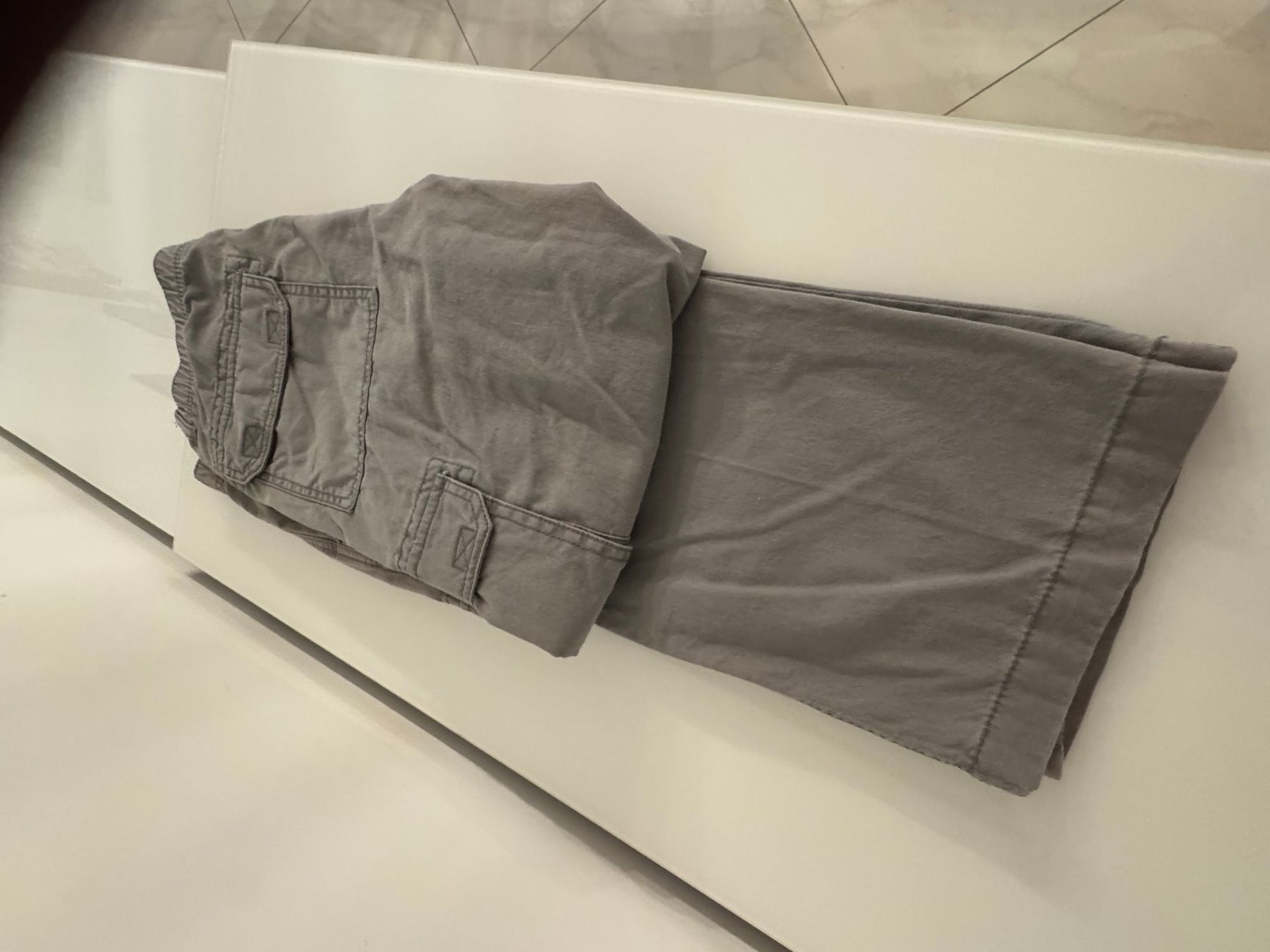 Hosen: Sommer Cargohose Herren EU Gr. 48 grau – Gebraucht aus Uhwiesen von mic_kd6g 2