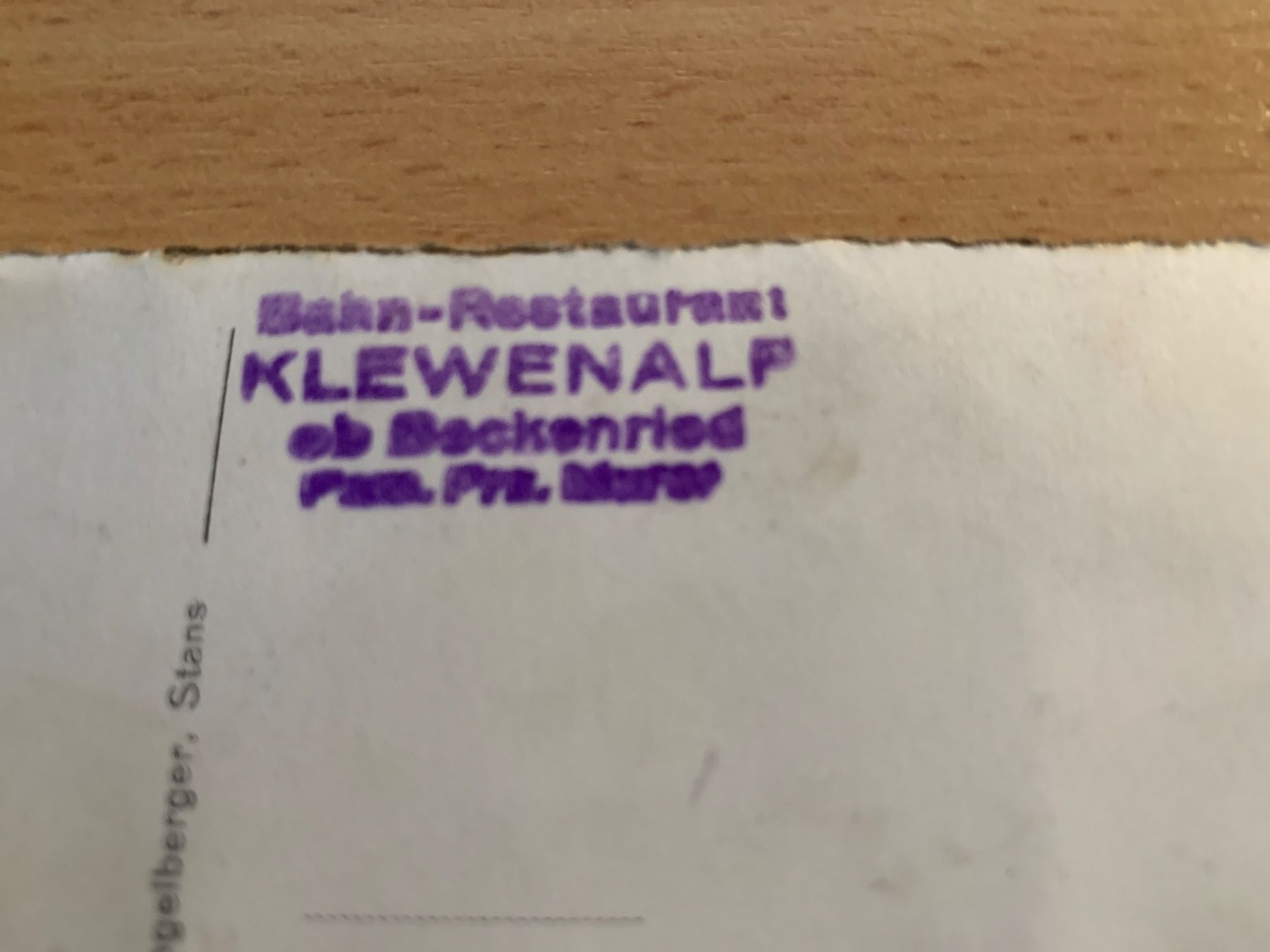 Ansichtskarten: ANTIKE ANSICHTSKARTE KLEWENALP********* – Gebraucht aus Ibach von lisch3 2