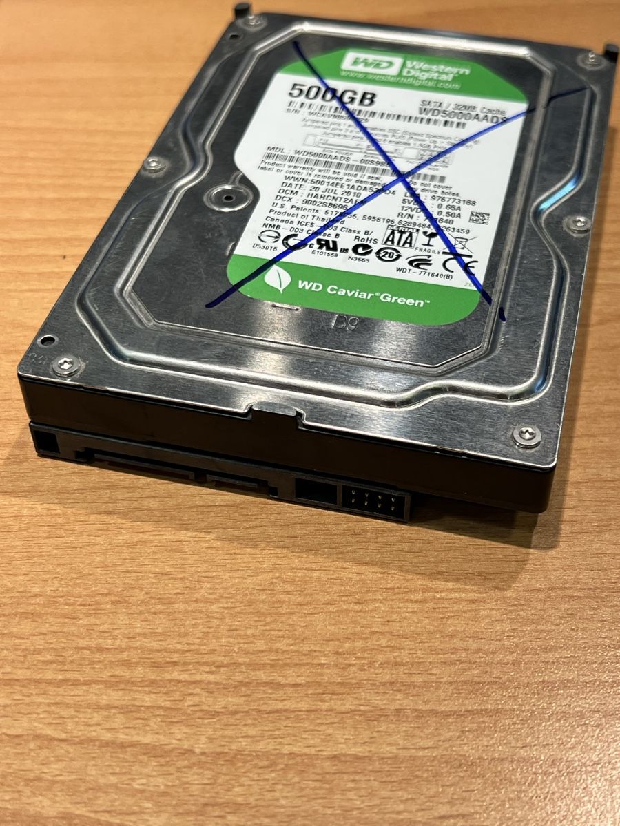 Western Digital Dischi rigidi: WD 500GB Defekte Festplatte  – Difettoso da Gossau SG venduto da WE-SHOP 2