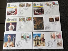 Papst Johannes Paul II Vatikan 6 Briefe*********